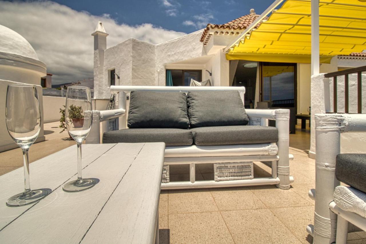 Appartamento Penthouse Sea View Jacuzzy Terrace & Pool Playa Feñabe Esterno foto