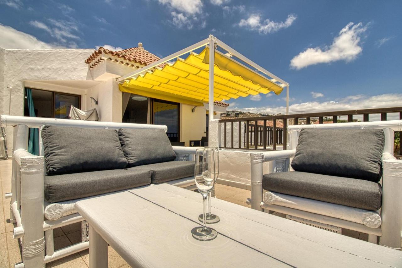 Appartamento Penthouse Sea View Jacuzzy Terrace & Pool Playa Feñabe Esterno foto