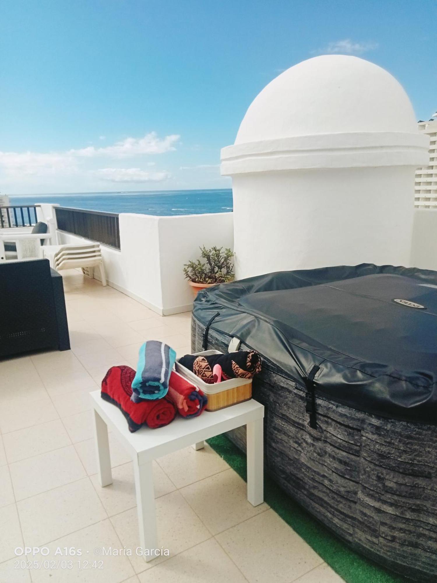 Appartamento Penthouse Sea View Jacuzzy Terrace & Pool Playa Feñabe Esterno foto