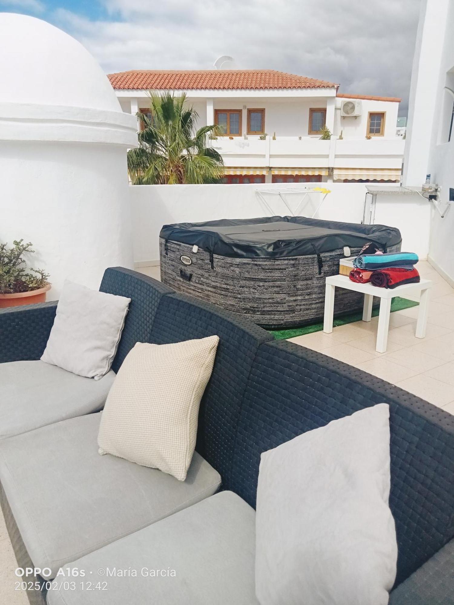 Appartamento Penthouse Sea View Jacuzzy Terrace & Pool Playa Feñabe Esterno foto